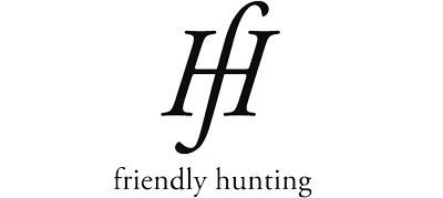 friendly hunting logo